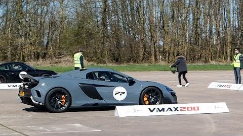191MPH in an MSO Mclaren 675LT Spider at Vmax Hypermax!