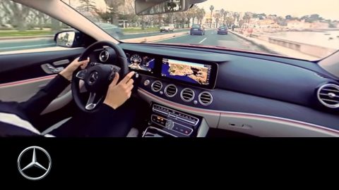 360° video drive in the Mercedes-Benz E-Class | Lisbon