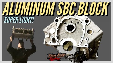 Brodix SBC Aluminum Engine Block, Super Light!