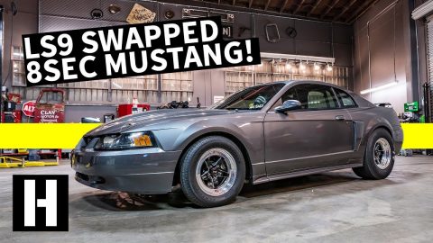 Built For Wheelies: LS9 Powered, Supercharged Drag Mustang