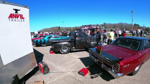 CRAZY RACE RIGHT OUT THE GATE !! JJDABOSS SMALL TIRE ARM DROP COTTONWOOD DRAGWAY  !!