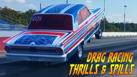 Drag Racing Thrill and Spills, Crashes, Carnage, Close Calls, & More. Gassers & Nostalgia