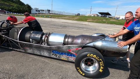 FASTEST Dragster in the World? Jet Car up close the Unbridled Spirit