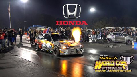 FASTEST HONDA'S IN THE WORLD! // World Cup Finals 2019 - Import vs Domestic 1/4 Mile Racing