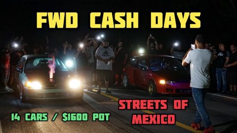 FWD HONDA STREET CASH DAYS | 14 CARS, $1600 POT | B20V, K20, TURBO B18 CIVICS + MORE | C.F. RACING