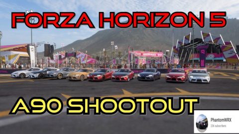 Forza Horizon 5 | Insane Racing! Cash Days A90 Toyota Supra! $2.5million POT