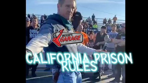 JJ da Boss California Prison Rules! |Sketchy's Garage