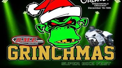LIVE: Drag Racing - Grinchmas Super Bike Fest [Day 2] @ Orlando Speed World