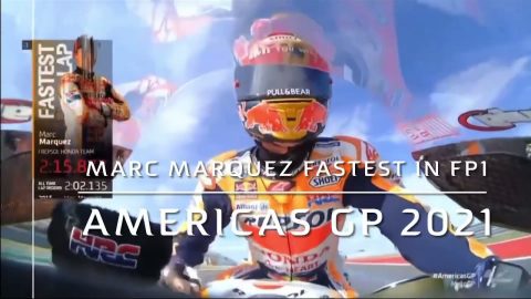Marquez Fastest in FP1 MotoGP Austin 2021 #motogp