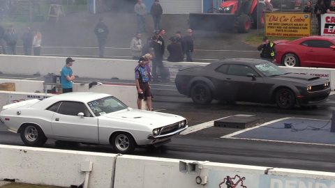 New muscle cars vs old muscle sound,top speed,drag races and burnouts