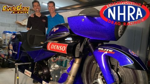 SHOCKER! NEW NHRA Pro Stock Motorcycle racer to watch out for & how HE GOT A CHAMPIONSHIP BIKE!