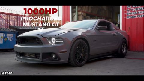 What does a 1000Hp Ford Mustang sound like with a Borla Attack ?