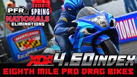 XDA 4.60 Index Eliminations - Eighth Mile Pro Drag Bike Motorcycle Drag Racing
