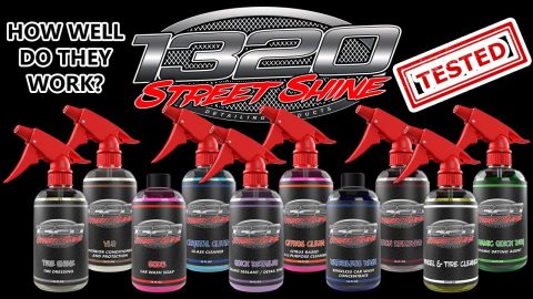 1320 Video Street Shine Detailing products ENTIRE LINEUP purchased & tested! How well do they work?