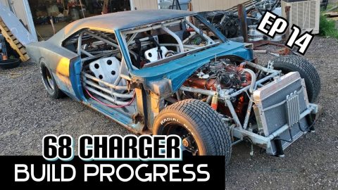 1968 Charger Nascar Build // Ep 14: Taking My Dad For a Ride in The Heavy Metal Project!