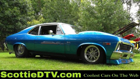 1969 Chevrolet Nova SS Pro Street 532 Big Block 196mm Procharger 1300 HP  2021 Auburn Americana