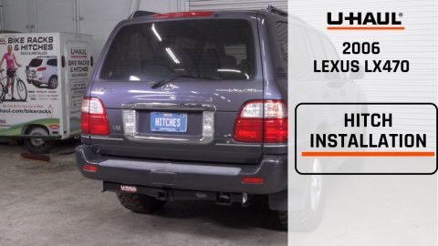2006 Lexus LX470 | U-Haul Trailer Hitch Installation