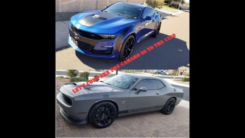 2019 Dodge Challenger 1320 (Camaro SS or Dodge Challenger 1320)