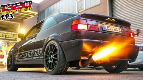 650hp Turbo VR6 DonkeyTec Corrado RIPS! (Germany: EP-3)