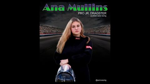 Ana Mullins  Pro Jr. Dragster Ride Along - Drag Racing