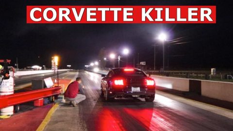 Bolt on Mustang is a CORVETTE KILLER! #mustang #corvette #1320video