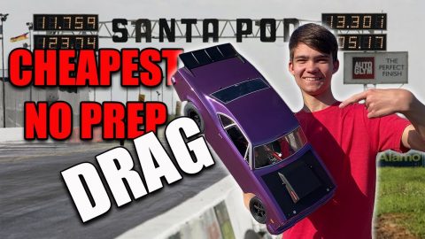 CHEAPEST Entry To NO PREP RC Drag Car Racing -  Team Associated DR10