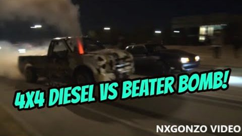 Cash Days Beater Bomb vs Crazyhorse Diesel Truck