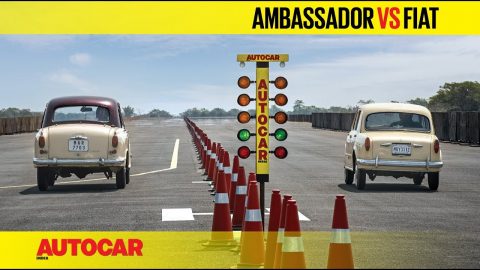 Drag Race: Ambassador vs Fiat - Blast from the past! | Autocar India