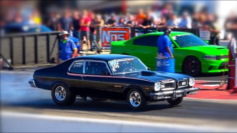 Drag Racing Old School vs New Cars Hot Rod Drag Week at Byron Dragway