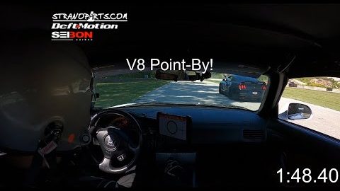 HKS Supercharged S2000 Fastest TT Lap at 2021 USCA Road America (w/Motorcycle Loop)