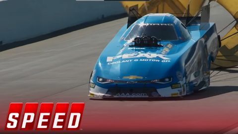 John Force vs. Jonnie Lindberg - Gainesville Funny Car Final | 2017 NHRA DRAG RACING