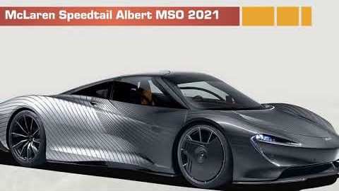 McLaren Speedtail Albert MSO 2021