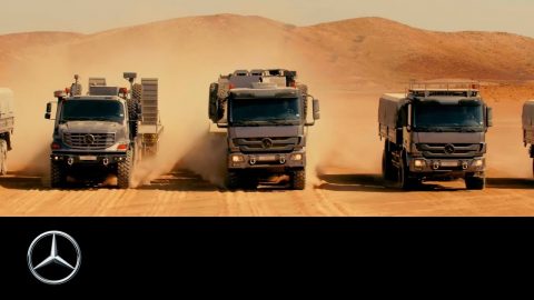 Mercedes-Benz Trucks: Masters of the Desert