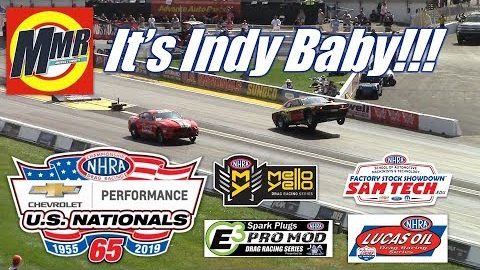 NHRA DRAG RACING at the 65th US Nationals (Factory Stock, Sportsmen, Pro Mod, Pro)