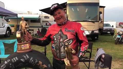 NHRA Top Fuel Harley Interview with Randal Andras who won the U.S. Nationals at Lucas Oil Raceway