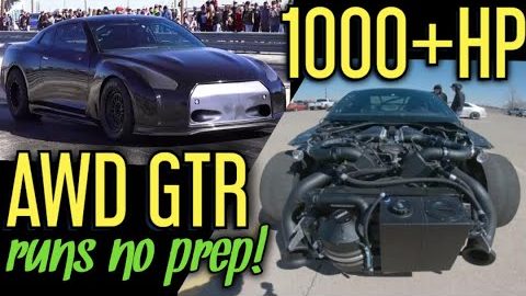 Nissan GT-R 1000+ Horsepower Runs New Mexico No Prep!!