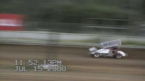 Reed Racing - Ron Reed Heat Race Win - July 15, 2000 (Test Video #2)