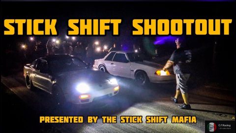 STICK SHIFT SHOOTOUT | CASH DAYS | GRUDGE RACING | MUSTANG'S, 240SX, RX7, EL CAMINO, AND TT HOT ROD
