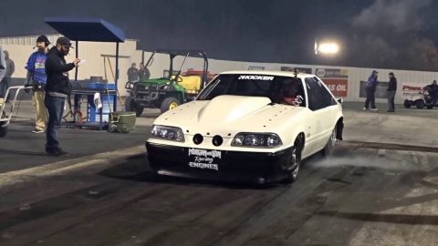 Street Outlaws Chuck Death Trap crashes vs Godfather at Redemption 6.0