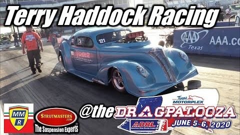 Terry Haddock Racing At The ADRL Dragpalooza With The Pro Mod and NHRA Top Fuel Dragster - Texas