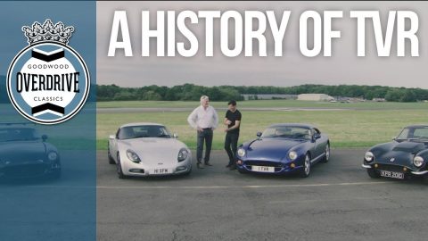 The history of TVR in 4 cars
