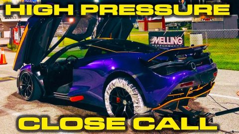 Too Much Pressure - 1,000 HP McLaren 720S Wheel/Tire Drag Strip Test & Milwaukee M12 Inflator Review