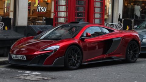 Volcano Red, McLaren 675LT by MSO