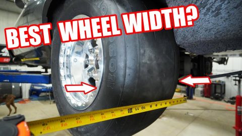 What Size Wheel for 235 275 & 315 Drag Radials for the Best Performance! Tech Tip Tuesday