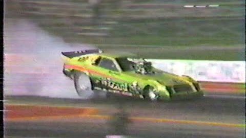 Wizard Alcohol Funny Car Qualifying 1983 NHRA INDY U.S. Nationals