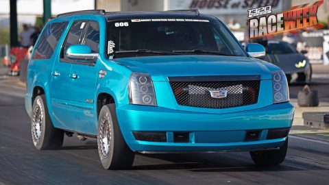 1700hp Escalade, 200mph passes, EPIC Racing!! (RaceWeek | Day 2)
