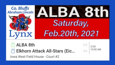 ALBA 8th vs Elkhorn Attack All Stars (Eic)  2-20-2021 Final MP4