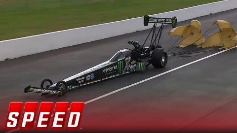 Brittany Force vs. Terry McMillan - Gainesville Top Fuel Final - 2016 NHRA Drag Racing Series