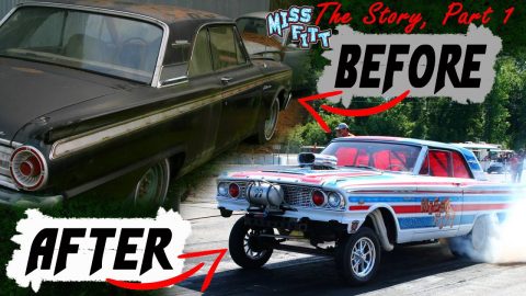 Building a wicked drag car on a budget from a rescued Ford Fairlane. The Miss Fitt Story part 1