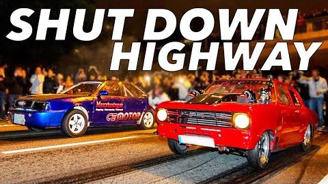 Cops Can’t Stop These Races - SWEDEN Street Racing!